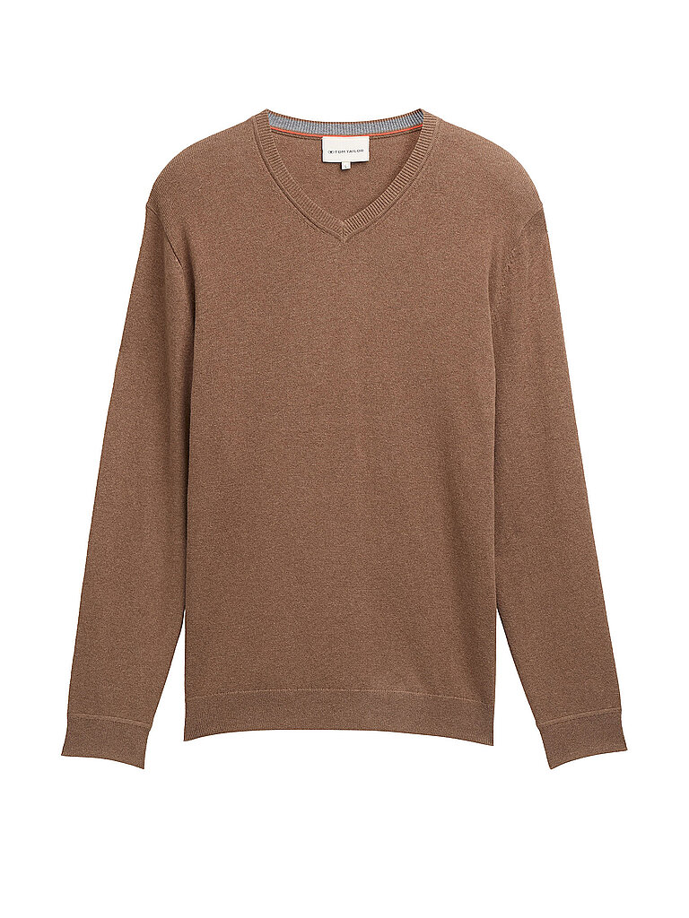 Tom Tailor 1038426 Herren Strickpullover Haselnussbraun 3XL 6